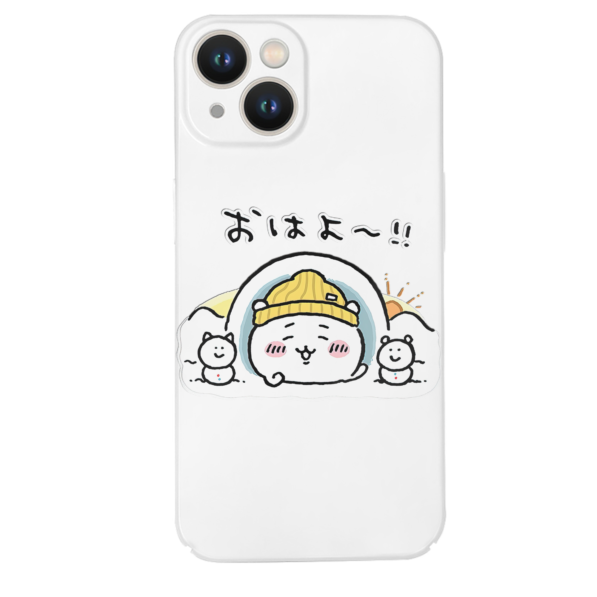 （画像用） ちいかわ ちいかわ Chii-kawa chiikawa 【iPhone 14シリーズ対応】ハードケース